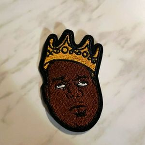Biggie Embroidered Iron-On Patch